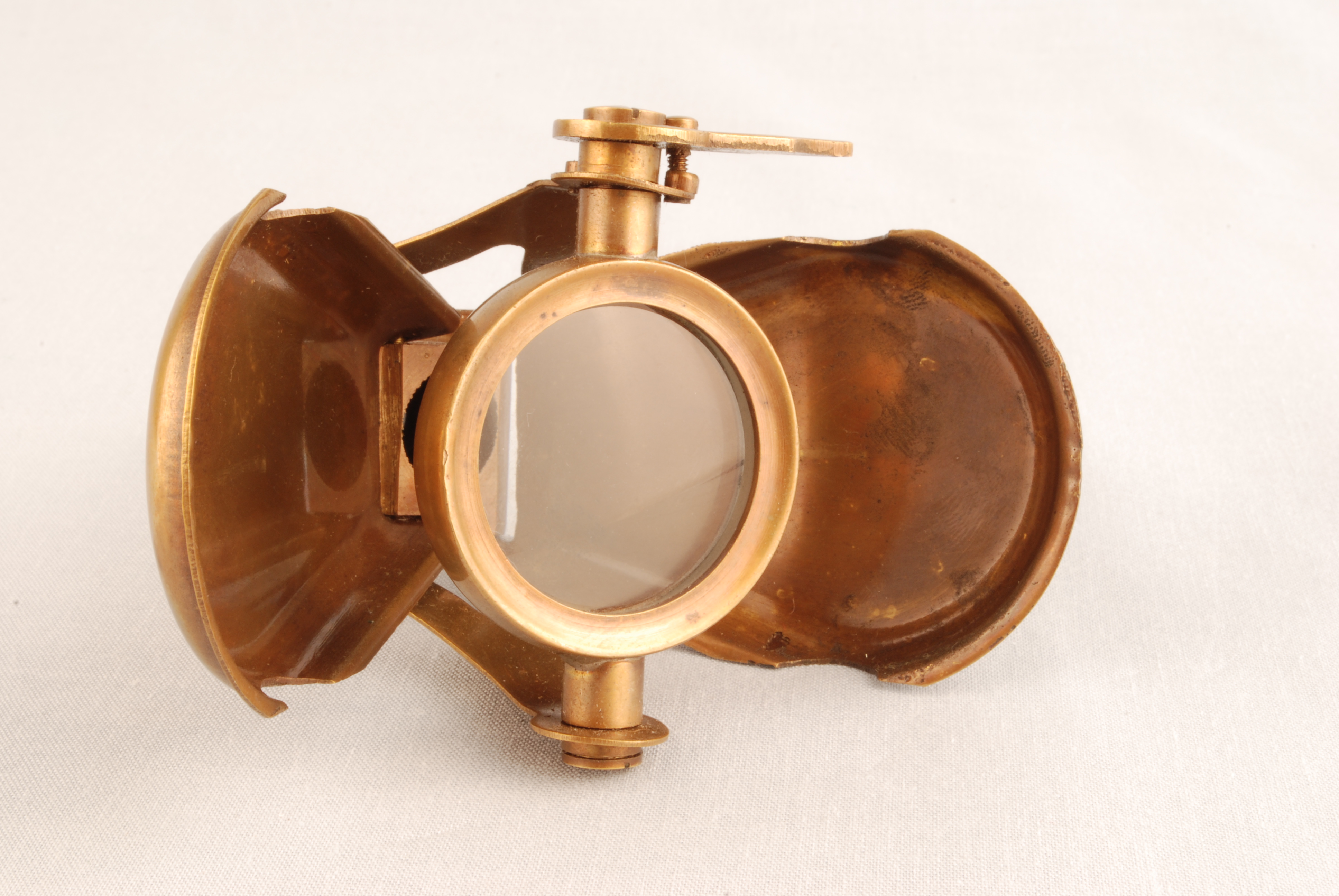 Brass store pocket telescope